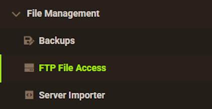 Fabled FTP File Access