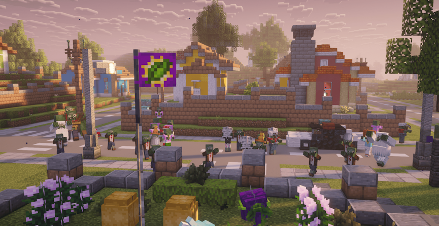 Plants & Zombies Mod Minecraft