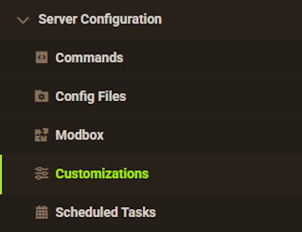 Apex Hosting Customization