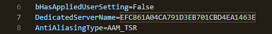 Apex Hosting Palworld DedicatedServerName Save Name