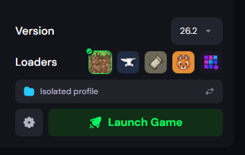 Customize Minecraft Version