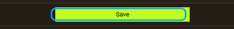 Botón Save destacado en la página Valheim Server Overview del panel de Apex